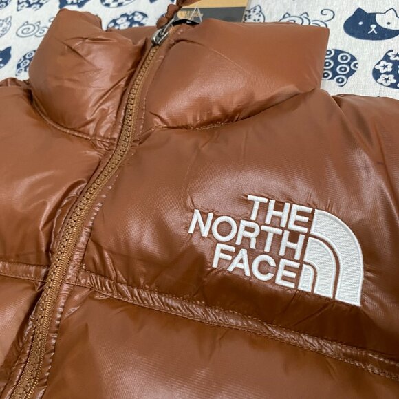 Brown Short Down Jacket The North Face Women's - Picture 5 of 11